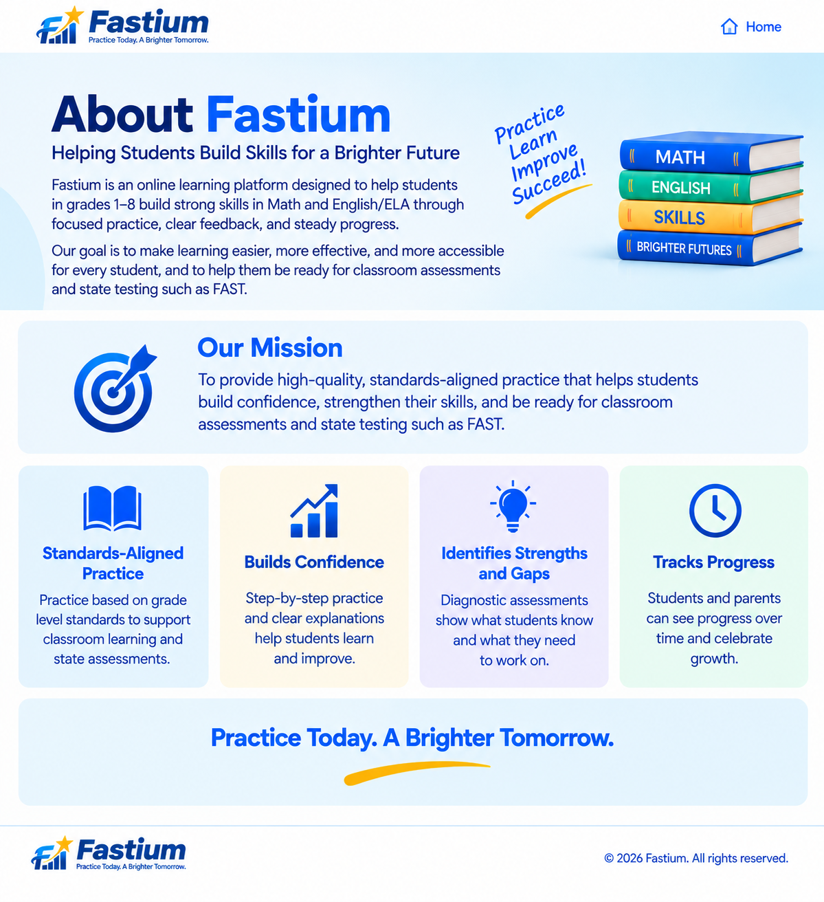 About Fastium information page